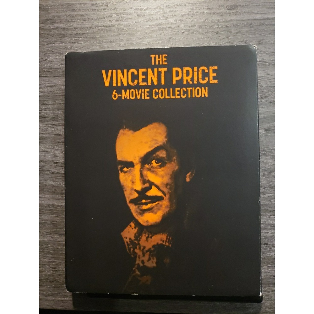 Vincent Price 6-Movie Collection (Blu-ray) W/ Slipcover Glow In The Dark